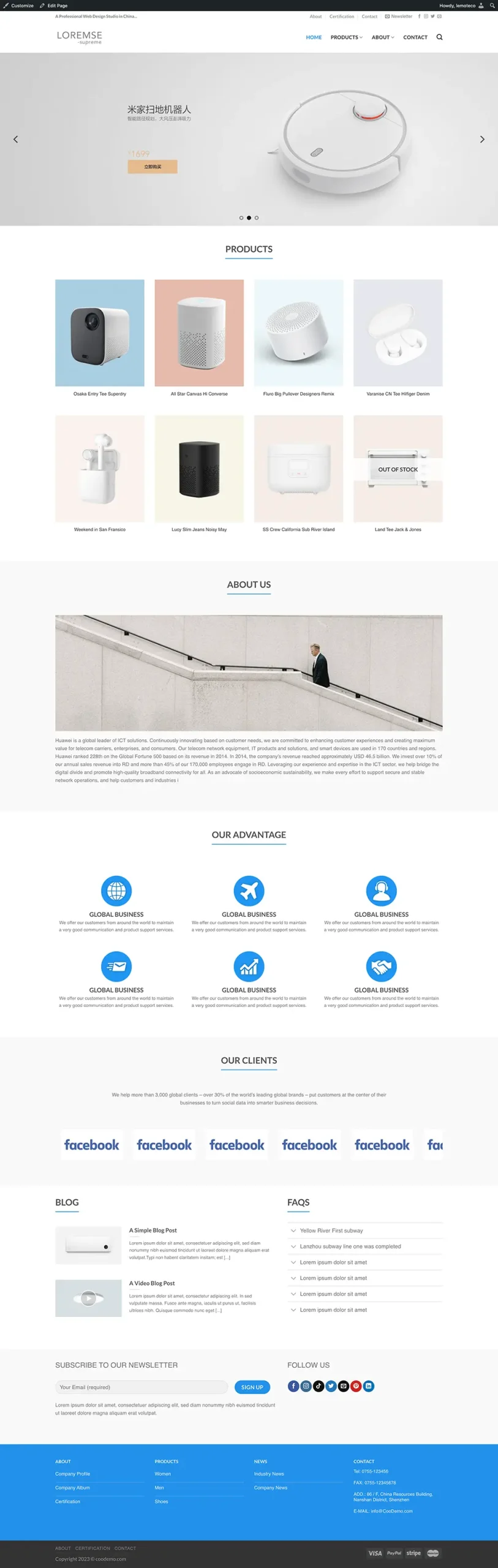 热销B2B询盘展示型模版插图25