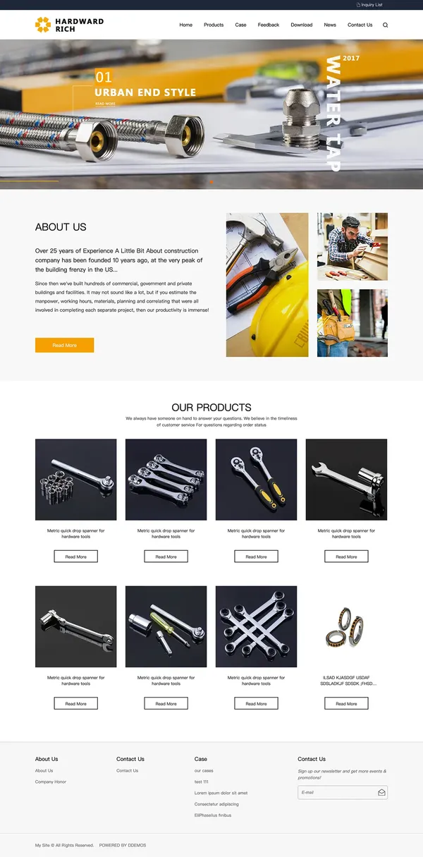 热销B2B询盘展示型模版插图11