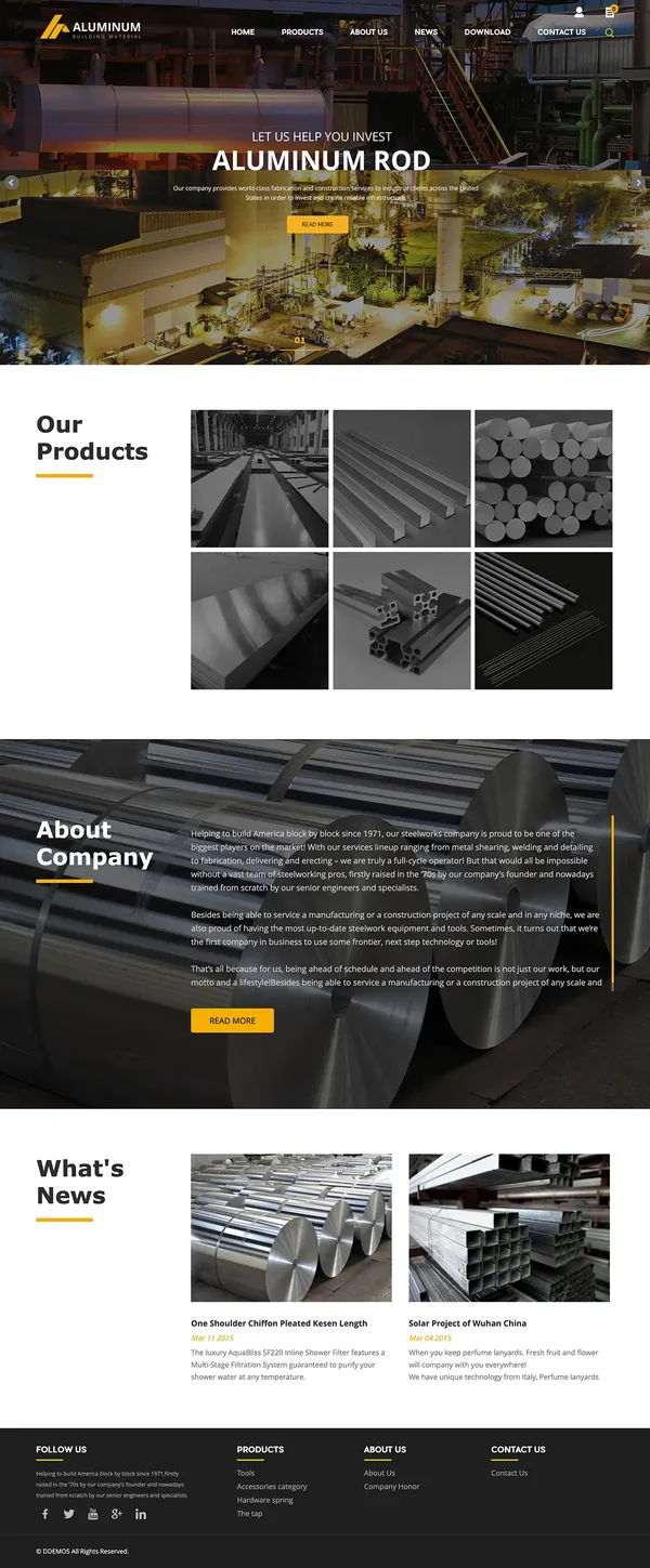 热销B2B询盘展示型模版插图30