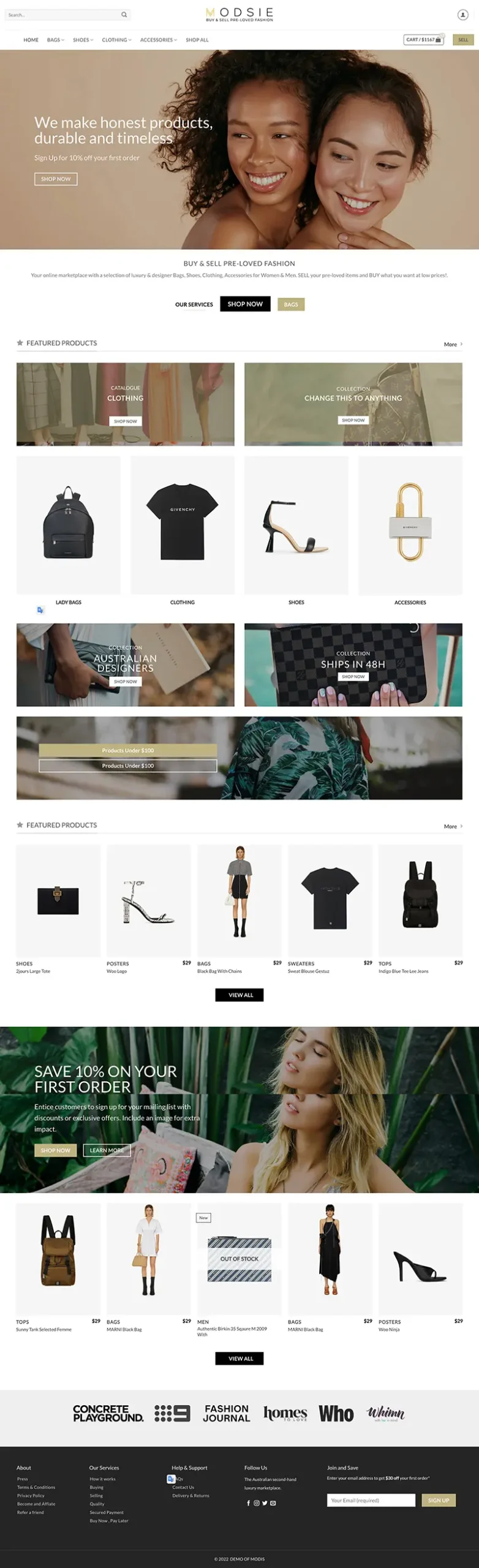 热销B2C商城模板插图1