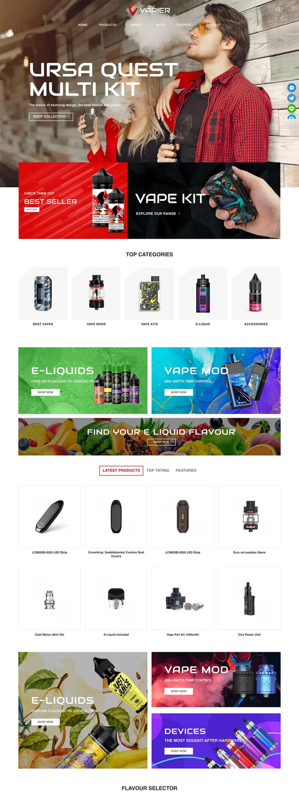 热销B2B询盘展示型模版插图39